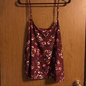 Hollister Floral Tank Top
